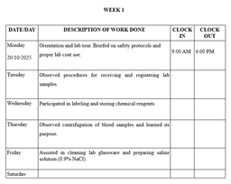How to Fill Your SIWES Logbook as an SLT Student (With Week 1 & 2 Examples)