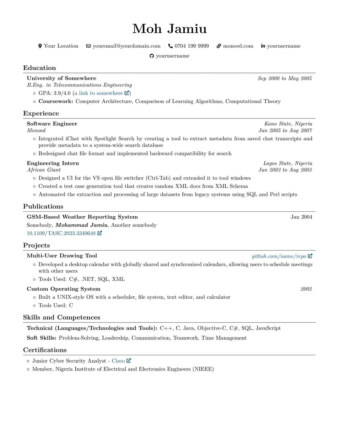 How to Write an Academic CV for Master’s or PhD Scholarships (Free Sample 2025)