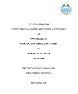 7 SIWES Report Samples for Computer Science Students (Free & Downloadable)