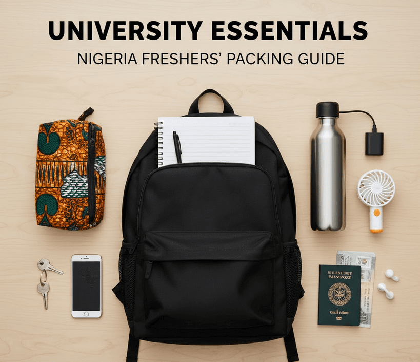 What to Take to University as a Fresher in Nigeria, Complete Packing Guide