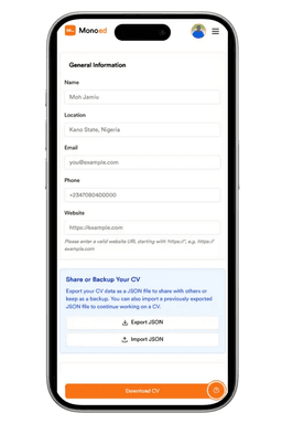 How to Create a CV on Your Phone in Nigeria – Start for Free (2025 Guide)