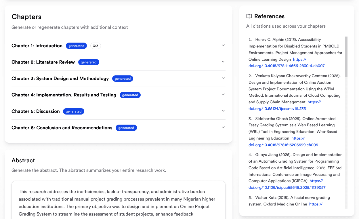 How to Write Chapter One of a Final Year Project in Nigeria (Complete Student Guide)